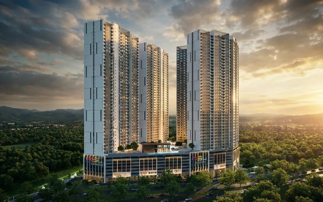 Artist's impression of Riverhaus @ Wawari apartments